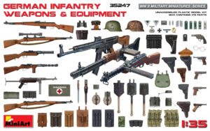 MiniArt: German Infantry Weapons & Equipment, escala 1/35