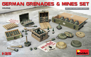 Miniart: German Grenades & Minis Set, Escala 1/35