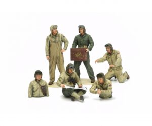 Tamiya: 1:35 – US Tank Crew Euro Theater (6) (300035347)