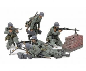 Tamiya: 1:35 – Fig.-Set Ger. MG Team (5) Mid.WWII (300035386)