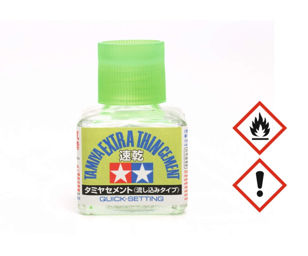 Tamiya: Extra thin Cement Quick Set (87182)