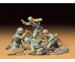 Tamiya: 1:35  – Fig. Set Ger.Mortar-Troop (4) (300035193)