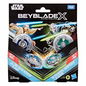 Beyblade: Star Wars, Obi-Wan Kenobi 4-60P vs. General Grievous 3-80HN (Booster Pack)