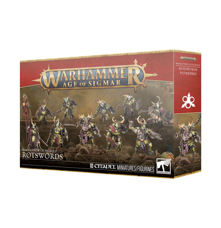 Age of Sigmar: Maggotkin Of Nurgle - Espadas Pútridas (83-113)
