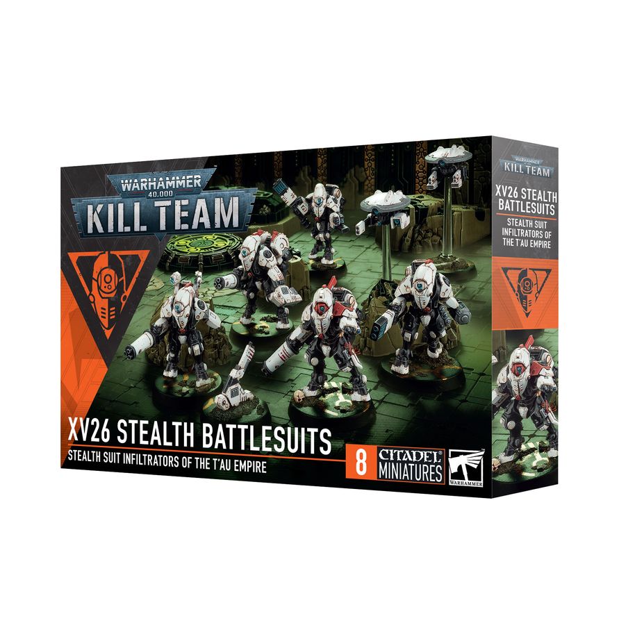 Kill Team: T'au Empire - Comando de Exoarmaduras XV26 Sigilo (102-13)