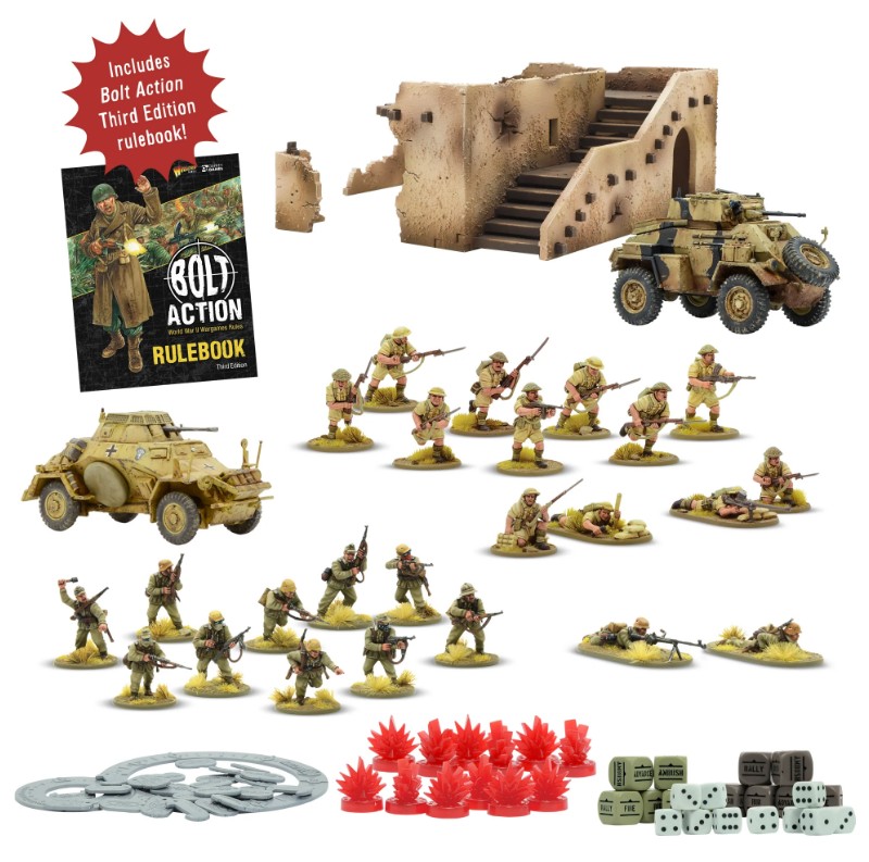 Bolt Action: Starter Set A Gentleman's War Third Edition (Español)