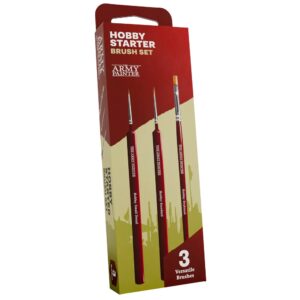 The Army Painter: Wargamer Brush – Hobby Starter Brush Set (TL5067P)