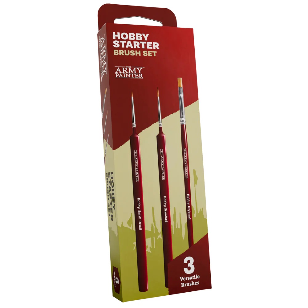 The Army Painter: Wargamer Brush - Hobby Starter Brush Set (TL5067P)