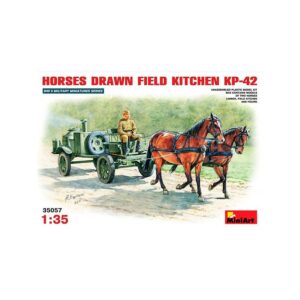 MiniArt: Figuras Horses Drawn Kitchen KP42 1/35