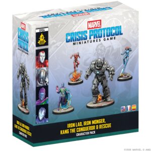 Marvel Crisis Protocol: Iron Lad, Iron Monger, Kang the Conqueror