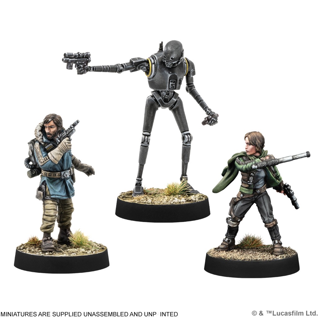 Star Wars Legión: Cassian Andor, Jyn Erso & K-2SO - Imagen 2