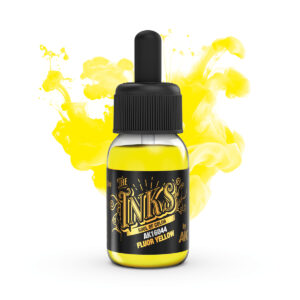 AK: Fluor Yellow – Ink AK16044