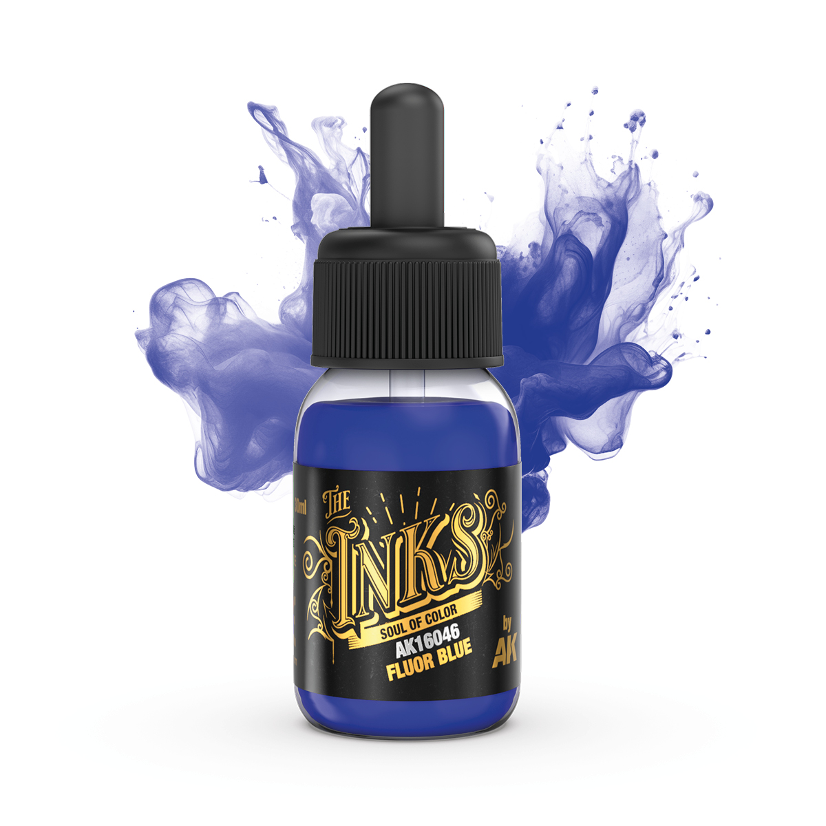 AK: Fluor Blue - Ink AK16046