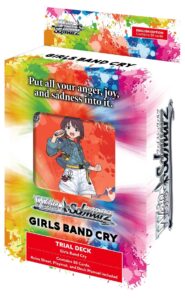 Weiß Schwarz: Girls Band Cry – Trial Deck – (Inglés)