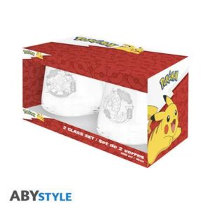 Pokemon: 2 Glass Set -Magikarp & Gyarados