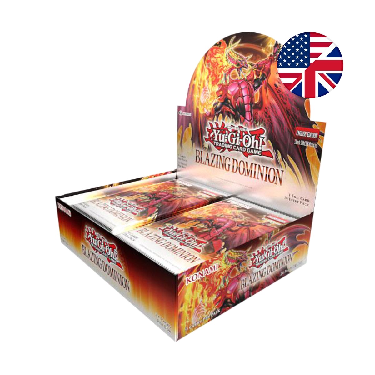 Yu-Gi-Oh!: Blazing Dominion - Booster Box (24x Booster) Ingles