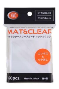 KMC Standard Sleeves- Character Sleeve Guard Mat & Clear (60)