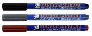 Mr. Hobby – GUNDAM MARKER Ultra Thin Pen Point for Panel Lining – Black (GM01)