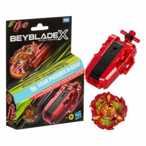 Beyblade: Set premium de lanzador con cuerda y top Soar Phoenix