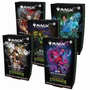 Pre Venta 17/04/2026 – MTG: Secrets of Strixhaven – Commander Deck Display (5x Decks) (Español)