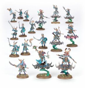 Age of Sigmar: Disciples of Tzeentch – Punta de Lanza Banda bélica Tzaangor (70-839)