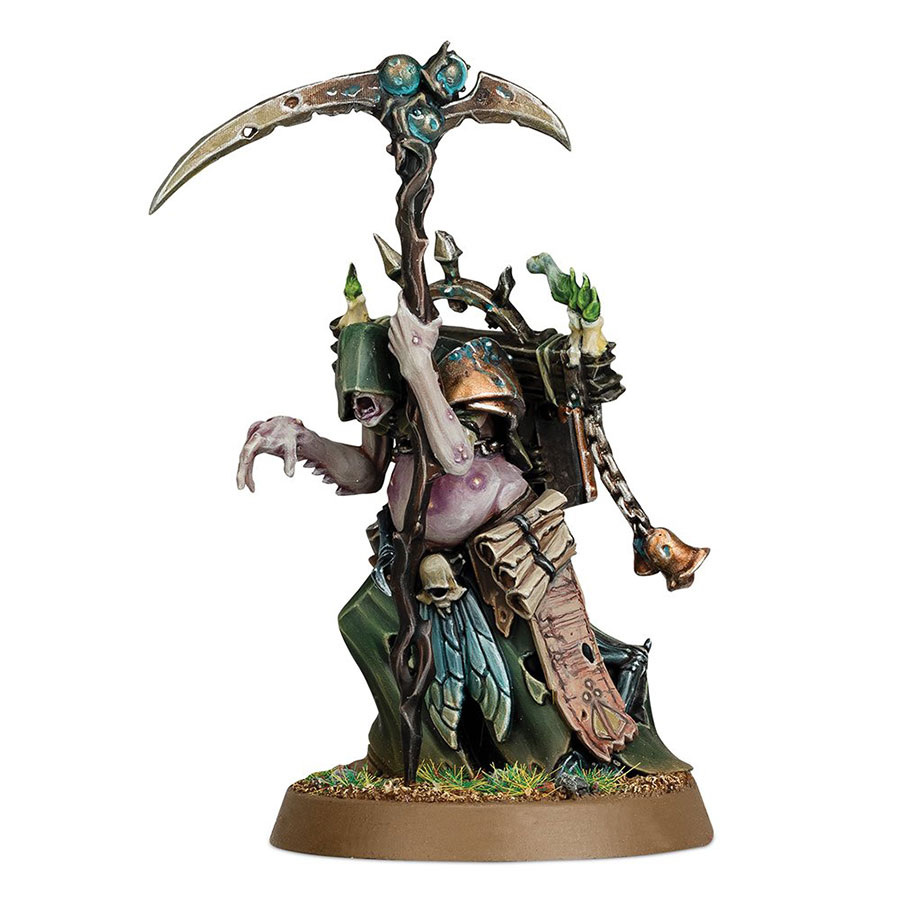 Maggotkin of Nurgle: Hechicero putrefactor de Nurgle (83-61)