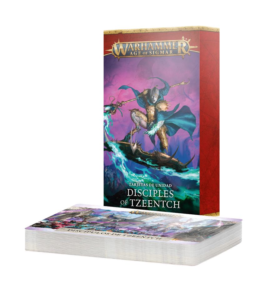 Age of Sigmar: Disciples of Tzeentch - Warscroll Cards (ES) (83-46)