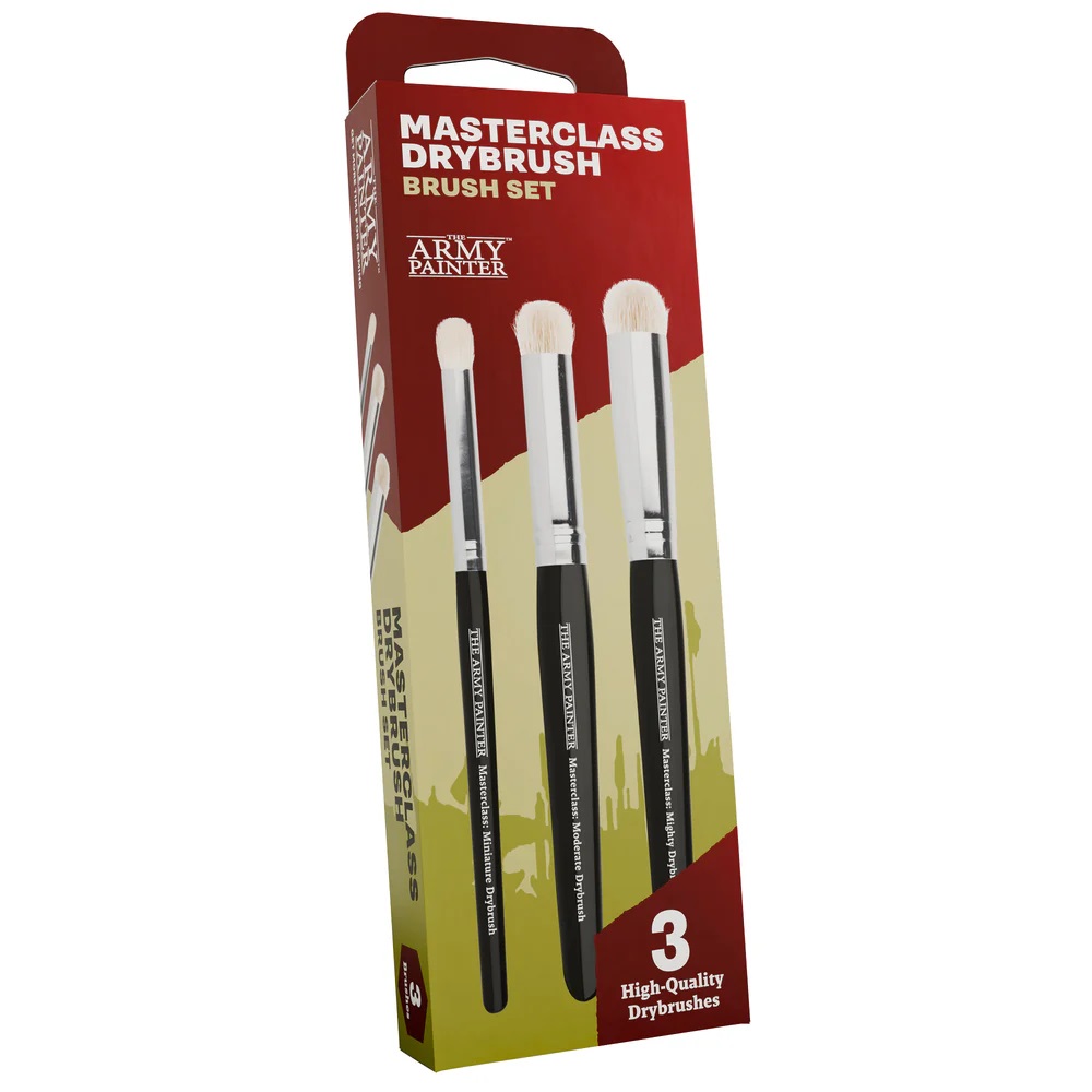 The Army Painter: Wargamer Brush - Masterclass Drybrush Set (TL5065P)