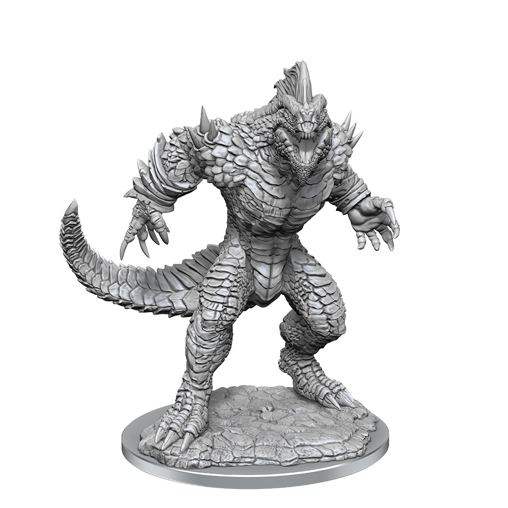 Dungeons & Dragons Nolzurs Marvelous Miniatures: Lizardfolk Render