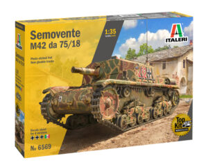 1:35 Italeri: Tanque Semovente M42 da 75/18