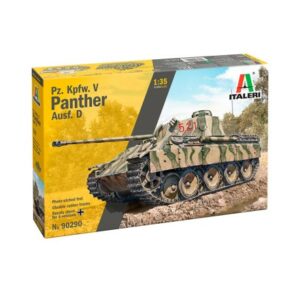 1:35 Italeri: Tanque Pz. Kpfw. V Panther Ausf. D
