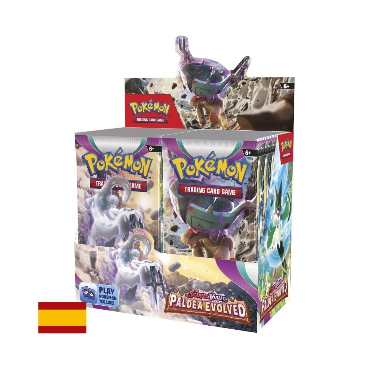 Pokemon TCG: Caja de sobres - Evoluciones En Paldea (36) - Español