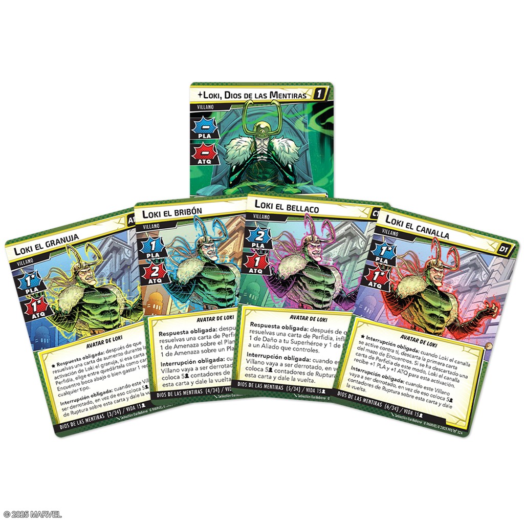 Marvel Champions LCG: Trickster Takeover Scenario Pack (Español) - Imagen 4