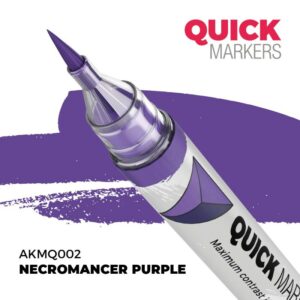 Ak Interactive: Quick Markers – Necromancer Purple (AKMQ002)