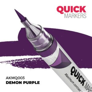 Ak Interactive: Quick Markers – Demon Purple (AKMQ003)