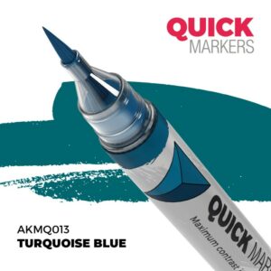 Ak Interactive: Quick Markers – Turquoise Blue (AKMQ013)