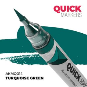 Ak Interactive: Quick Markers – Turquoise Green (AKMQ014)