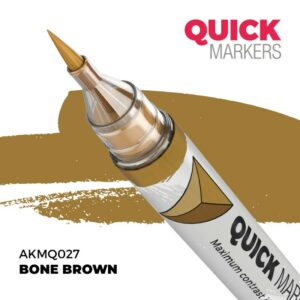 Ak Interactive: Quick Markers – Bone Brown (AKMQ027)