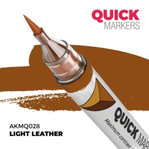 Ak Interactive: Quick Markers – Light Leather (AKMQ028)