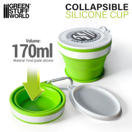 Green Stuff World: Vaso plegable silicona / Silicone collapsible cup 170ml