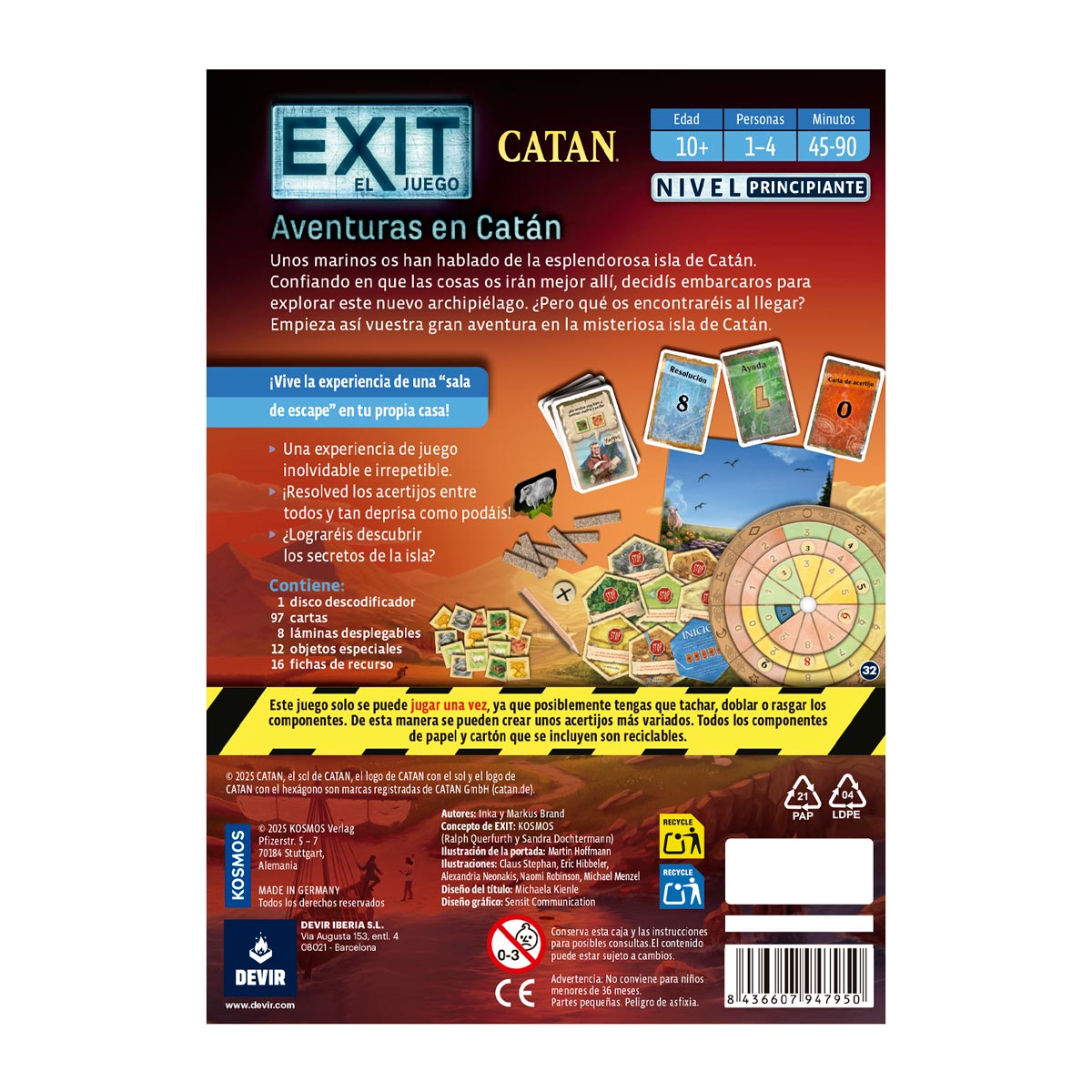 Exit: Aventuras en Catan - Imagen 3
