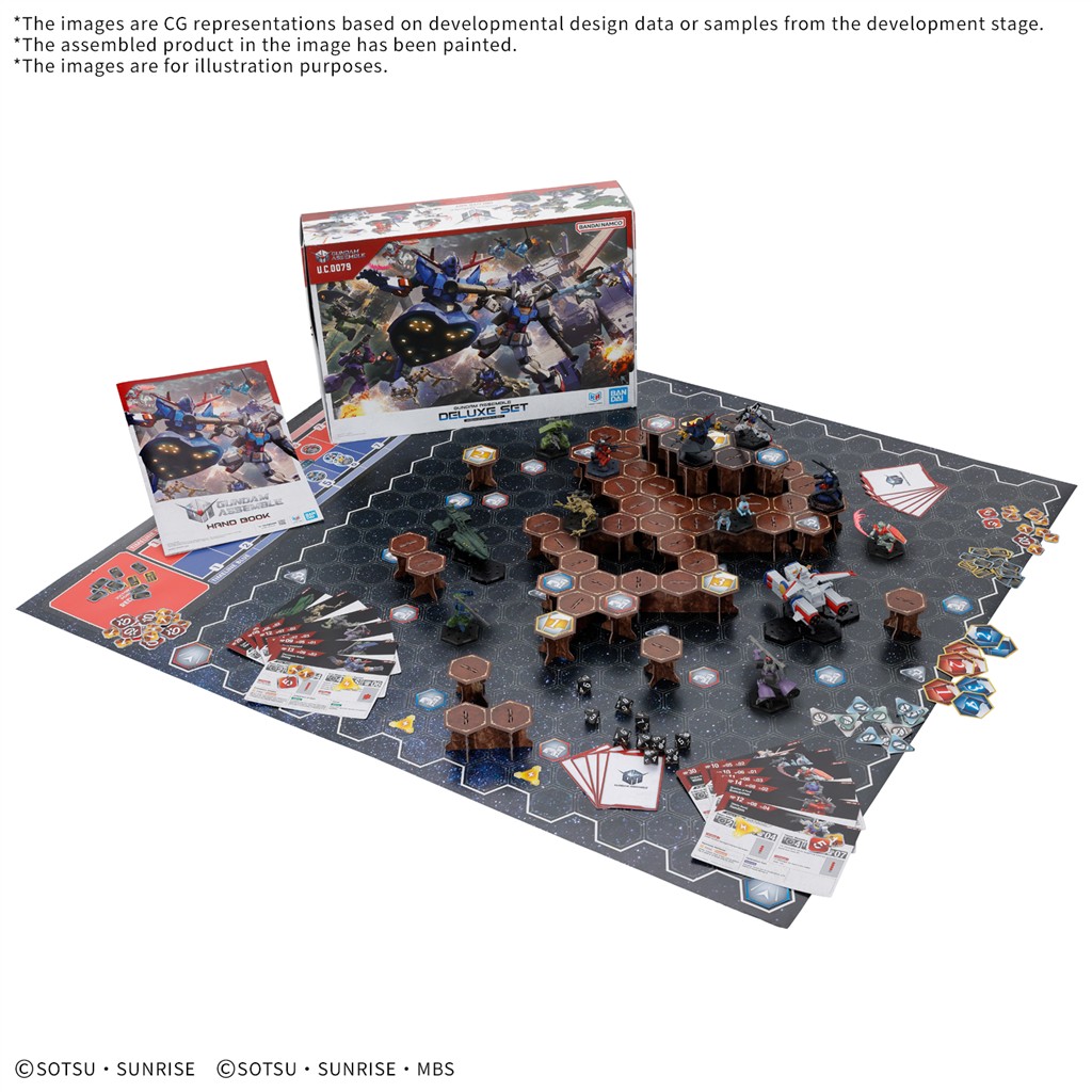 Pre Venta 30/10/2026. Gundam Assemble: Deluxe Set 01 (DX01) - Inglés