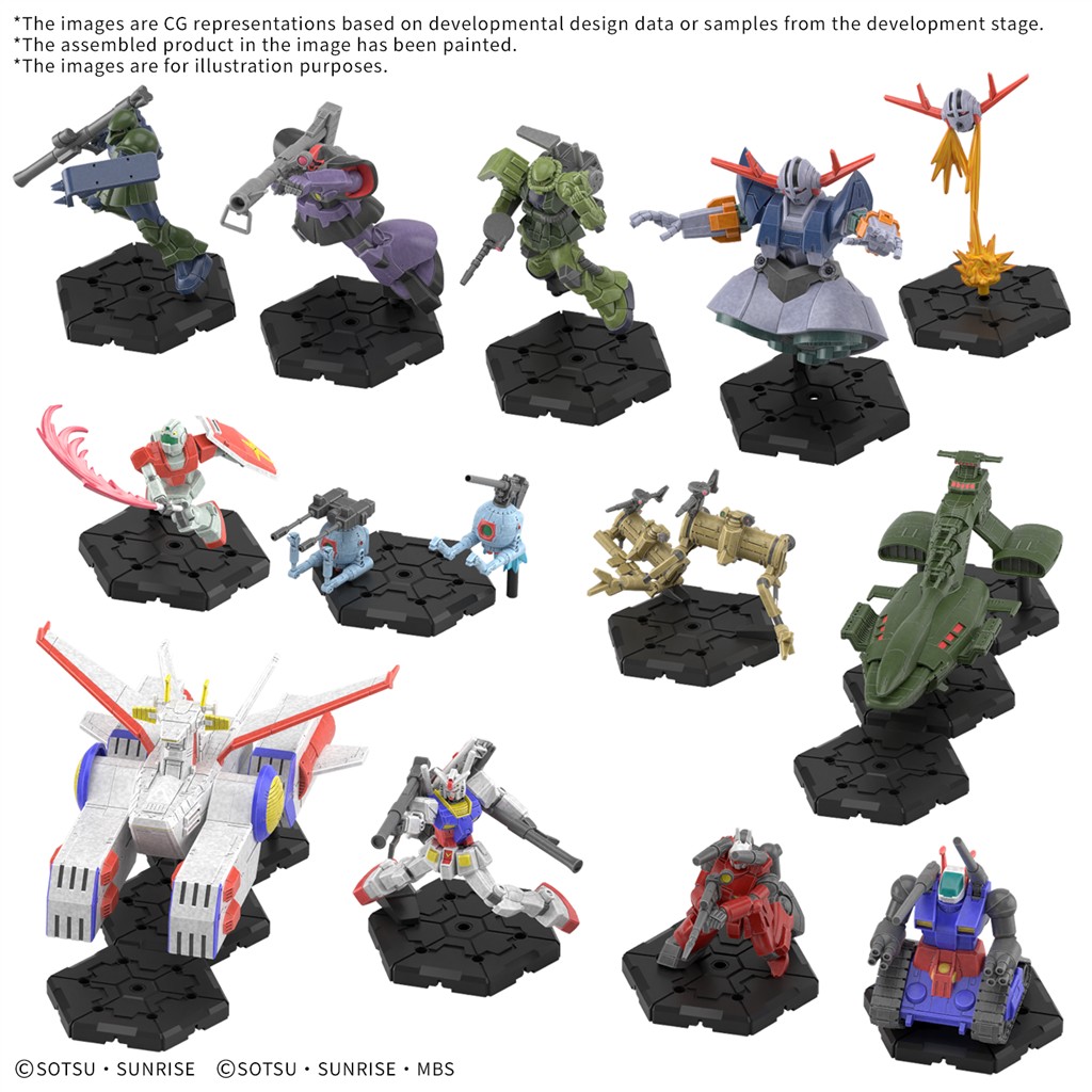 Pre Venta 30/10/2026. Gundam Assemble: Deluxe Set 01 (DX01) - Inglés - Imagen 2