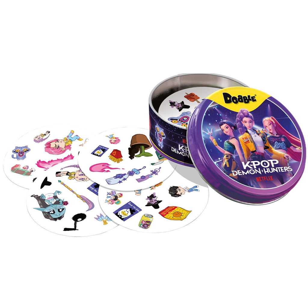 Pre Venta 30/10/2026. Dobble KPop Demon Hunters - Imagen 2