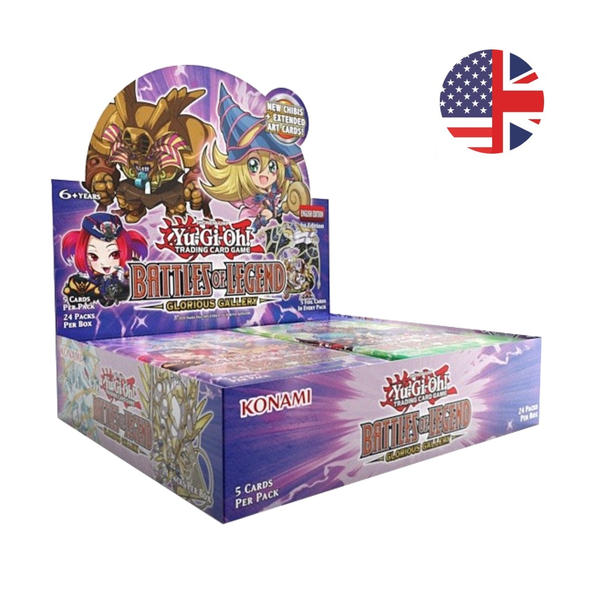 Yu-Gi-Oh!: Battles of Legend Glorious Gallery - Booster Box (24x Booster) Ingles
