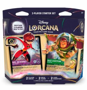 Pre Venta 08/05/2026. Disney Lorcana TCG: Wilds Unknown – Set de Inicio para 2 Jugadores (Inglés)
