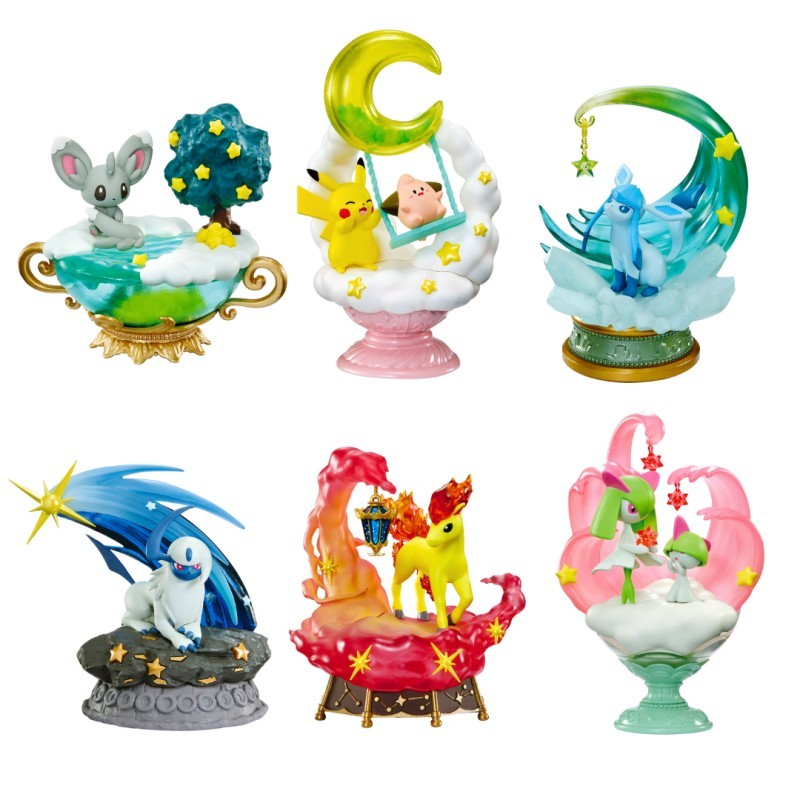 Re-Ment: Pokémon Starrium Series Dreaming Moonlit (1x Unidad al azar) - Imagen 2