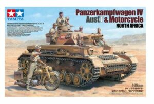 Tamiya: 1:35 Ger. PzKpfw.IV Aus.F w/Motorc. DAK. (300025208)