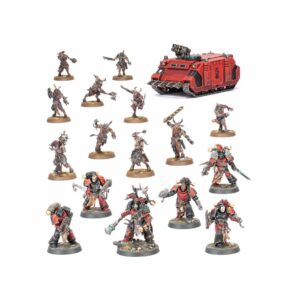 Warhammer 40000: Chaos Space Marines – Patrulla Corsarios Rojos (73-433)