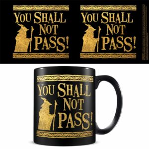 The Lord of the Rings – You Shall Not Pass – Black Mug